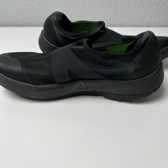 Oofos Black Oomg Fibre Low Recovery Sneakers Men\'s Size 12.5 main image 4